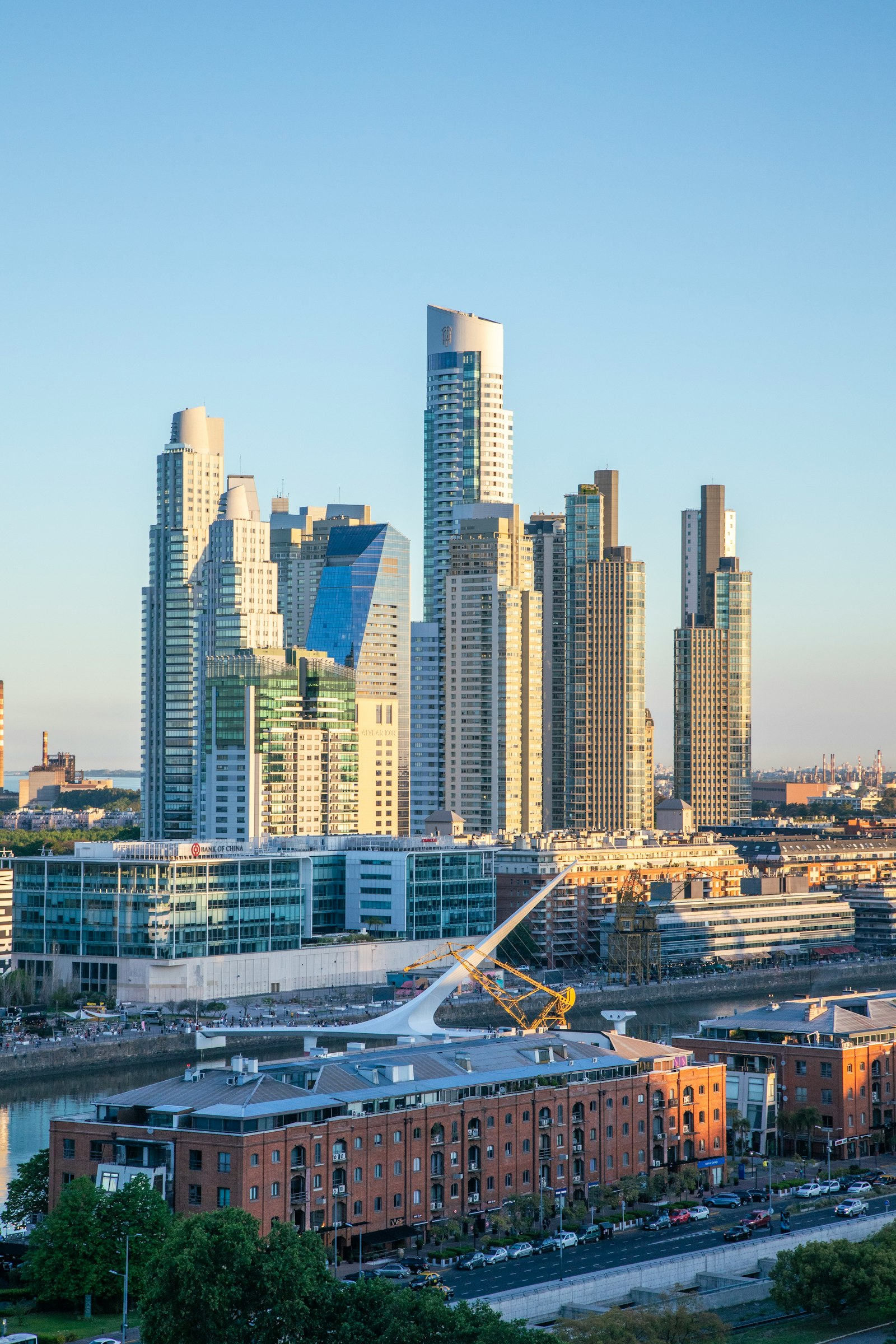 Buenos Aires skyline Puerto Madero
